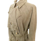 Lucky Brand olive green The Relaxed Trench Coat Jacket womens size LARGE new
