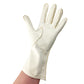 vintage Alexette white leather Above Wrist Dress Gloves women's 7 small