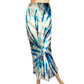 Free People blue gray Bali Serious Swagger tie dye velvet SKIRT new $128 size XS