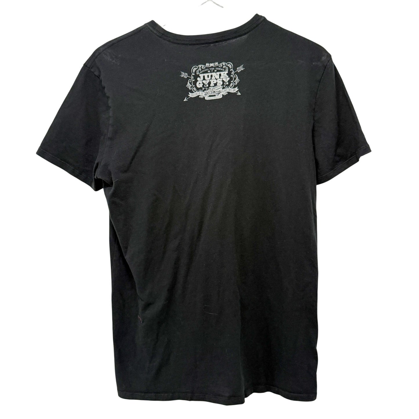 Ranch Hand black & white T-Shirt women's SMALL graphic Junk Gypsy tee