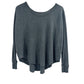 We The Free People dark gray Thermal shirt Top women's XS