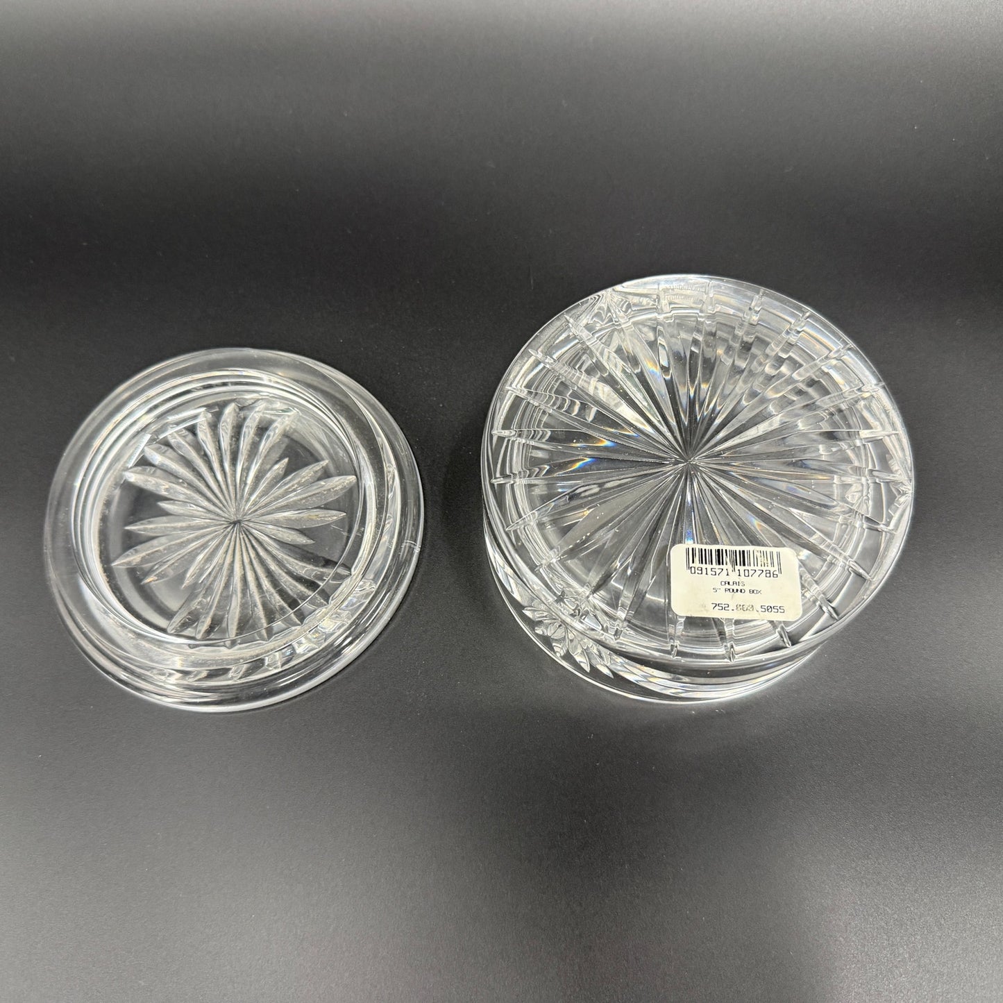 Calais Round Box & Lid | Waterford Crystal