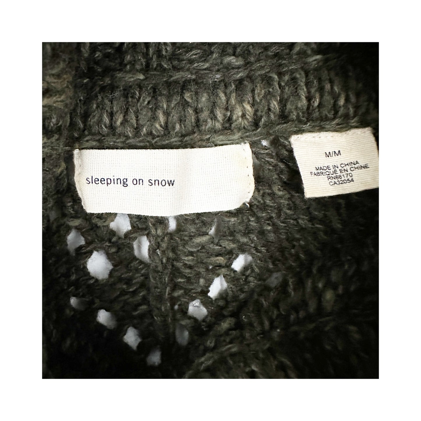 Sleeping on Snow Anthropologie dark green Eldora Turtleneck Sweater size MEDIUM