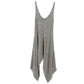 The Luna Coalition gray one-piece Jumpsuit women's XS onesie sleeveless knit
