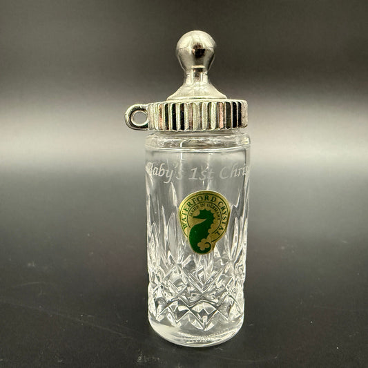 Baby's 1st Christmas ornament | Waterford Crystal
