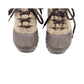 The North Face brown low profile Hiking Shoes women's 6 waterproof heat seeker