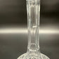 15" crystal cut glass Decanter & Stopper | vintage barware