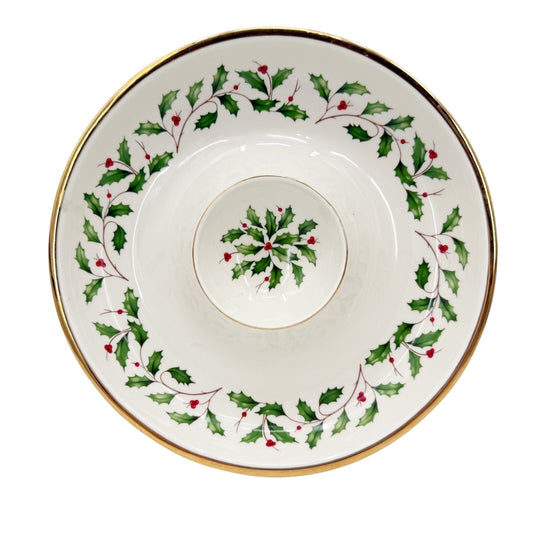 Chip and Dip serving dish | Lenox Holiday