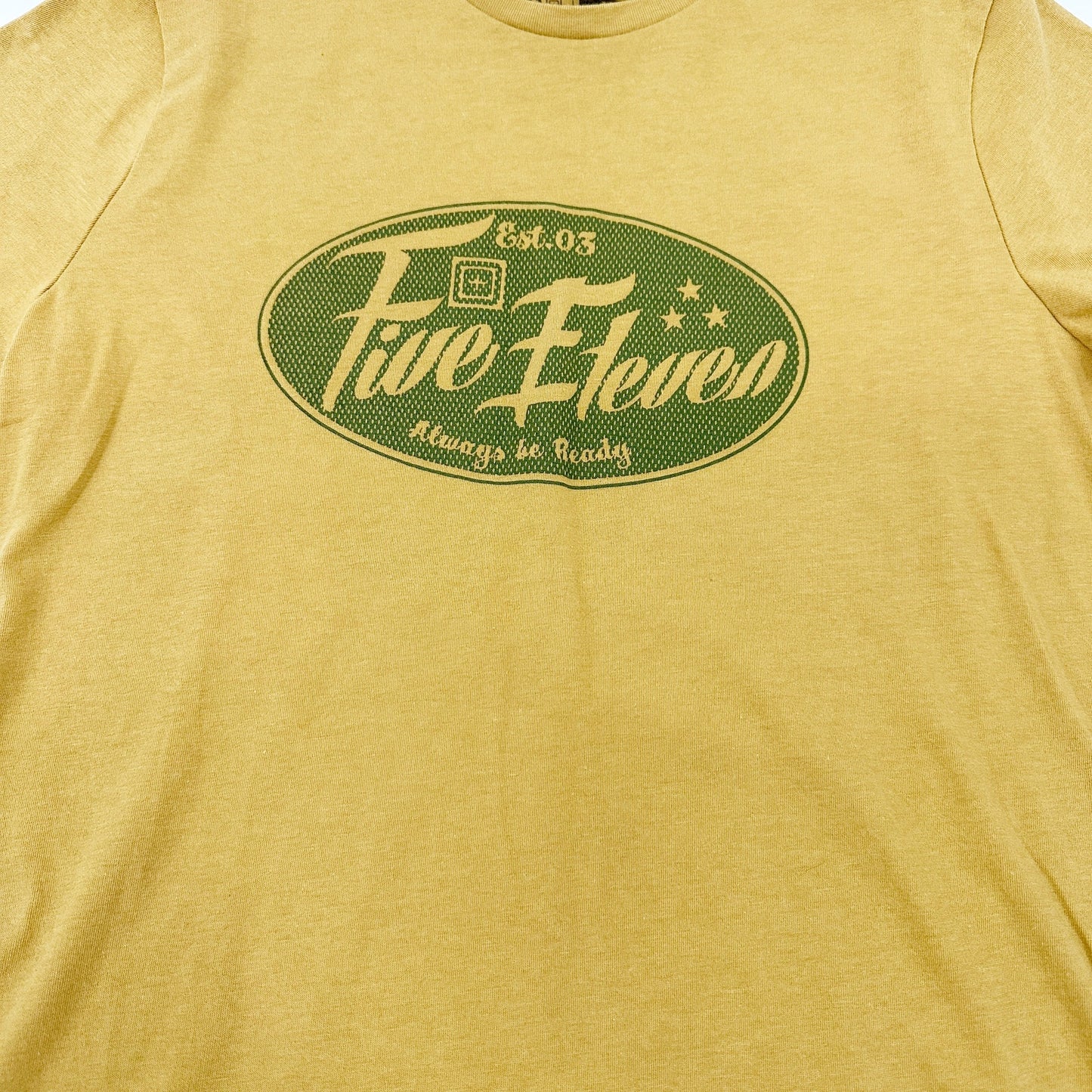 golden yellow & green 5.11 tee t-shirt women's MEDIUM