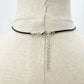 JL Design brown & gold Pendant Necklace faux black leather cord fashion jewelry
