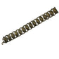 vintage gold & silver tone metal Damascene Link Bracelet marked SPAIN