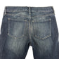 Banana Republic dark wash blue denim Jeans women's size 26 straight leg