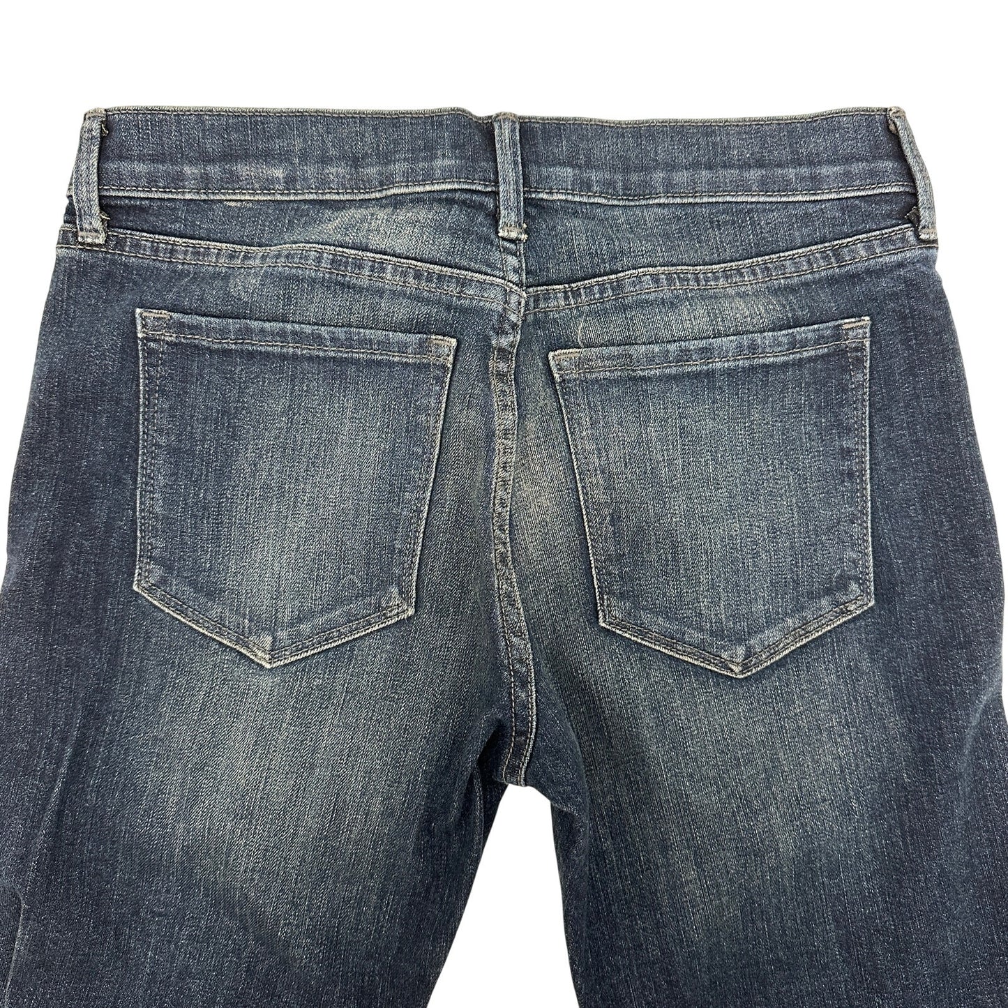 Banana Republic dark wash blue denim Jeans women's size 26 straight leg