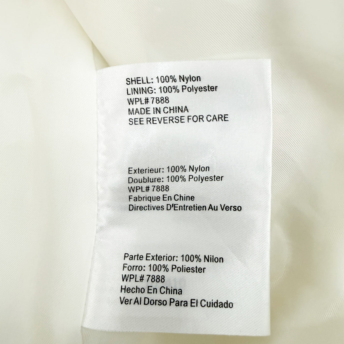 late Y2K off-white Michael Kors cream color Parka Jacket Windbreaker women's XL
