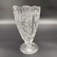 9" Footed Vase | lead crystal glass