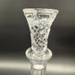 15" crystal cut glass Decanter & Stopper | vintage barware