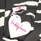 Buddy Love black & white Flowy Cropped Tank Top women's XS summer festival NEW