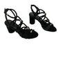 Rebecca Minkoff black Apolline Strappy heeled Sandals shoes size 7 M new $158