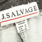 gray P. J. Salvage Pajama Shorts women's SMALL pink & red hearts loungewear