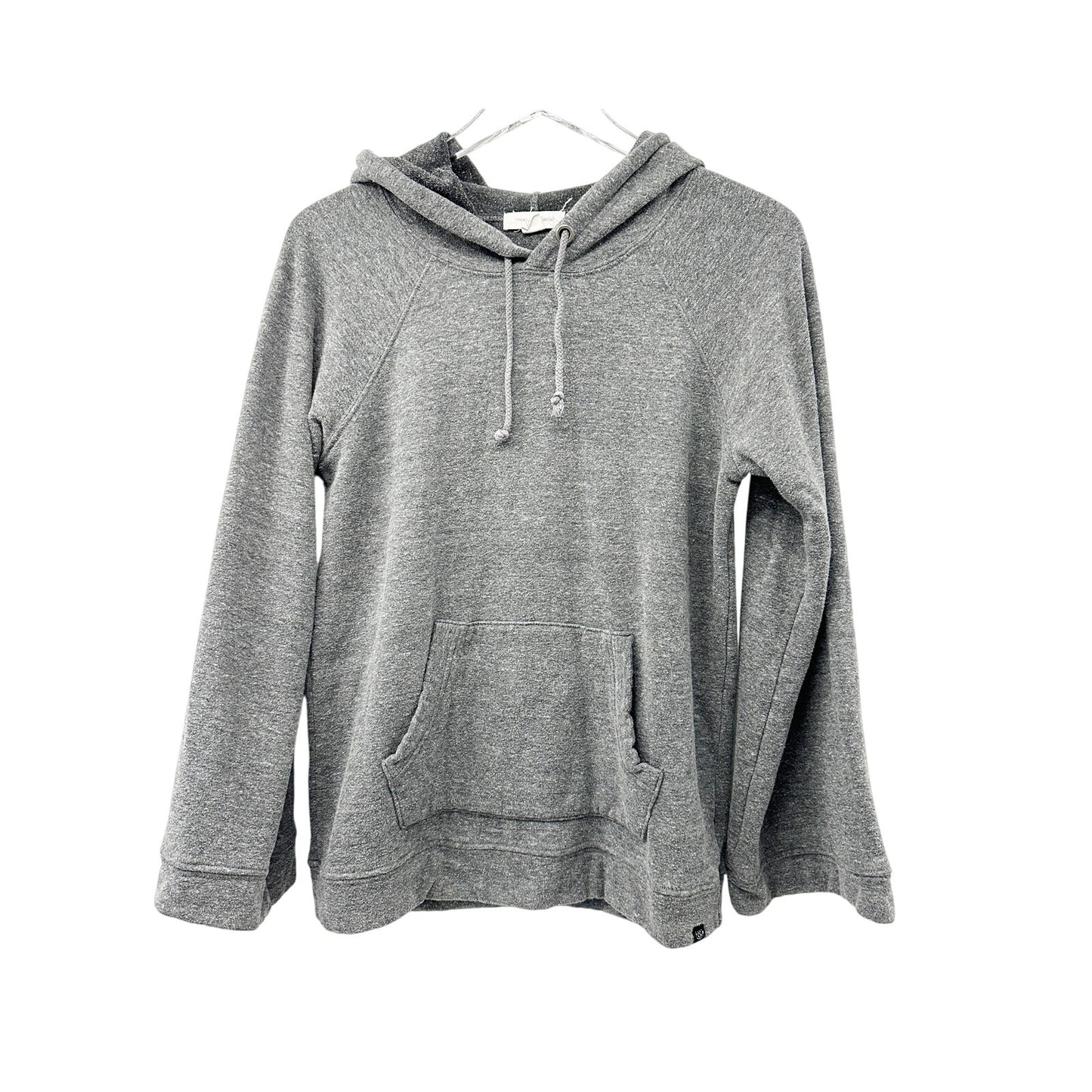 Treasure & Bond gray Sweatshirt Hoodie Top women's XS wide sleeves athleisure