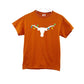 Texas Longhorns orange T-SHIRT logo with Christmas lights adult SMALL