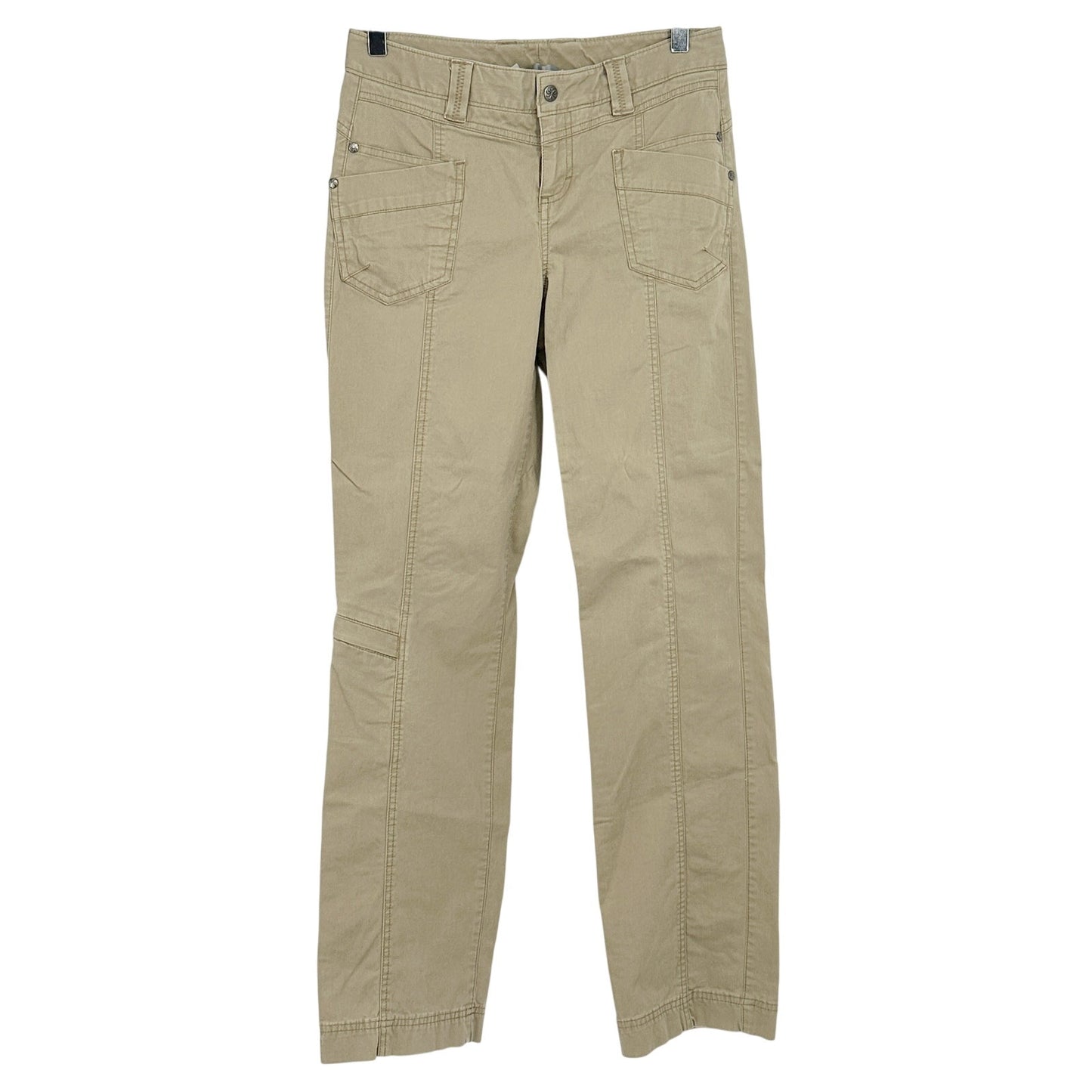 Athleta Park Meadows khaki classic taupe Pants women's size 2 small