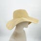 J.Crew tan khaki Floppy paper straw sun Hat beach shade coastal casual boho