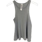 Free People gray ribbed TANK loose-fitting TOP shirt women's S small racerback