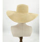 J.Crew tan khaki Floppy paper straw sun Hat beach shade coastal casual boho