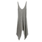 The Luna Coalition gray one-piece Jumpsuit women's XS onesie sleeveless knit