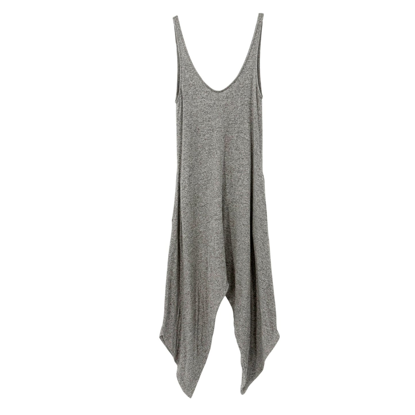 The Luna Coalition gray one-piece Jumpsuit women's XS onesie sleeveless knit