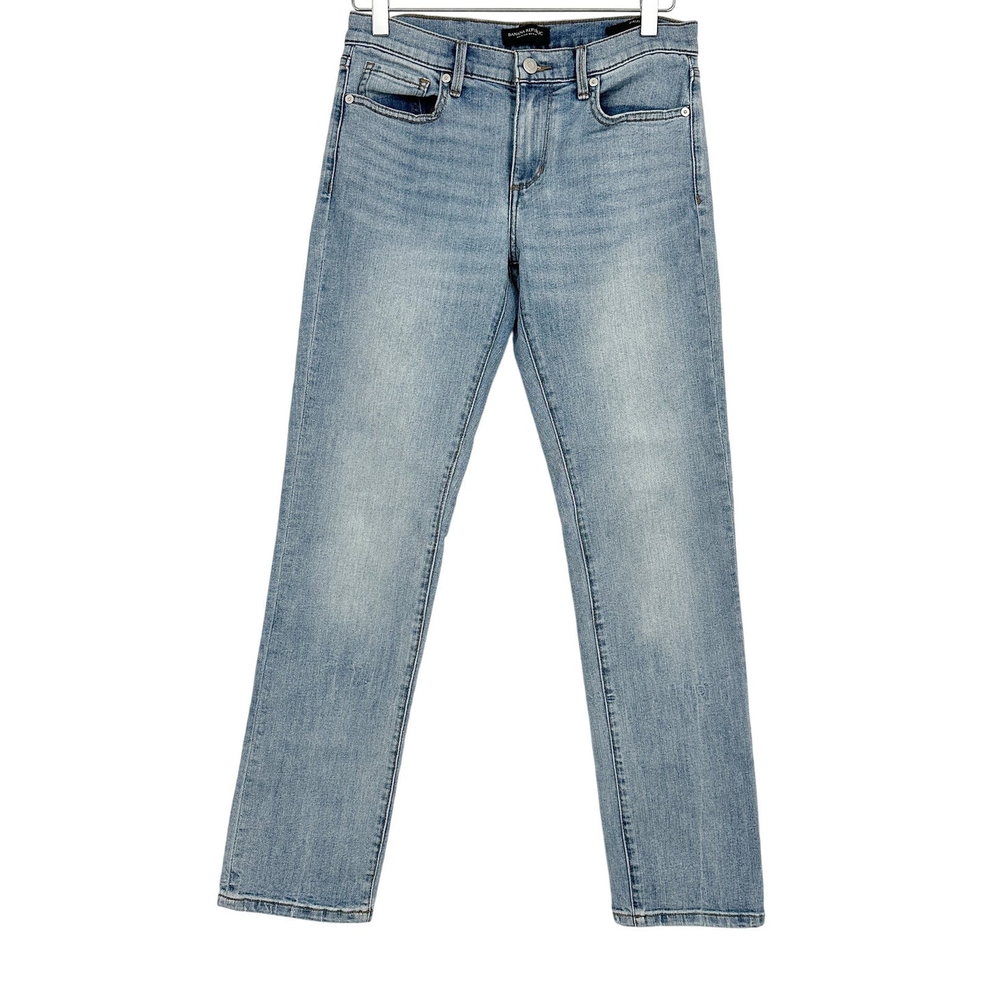 Banana Republic light wash blue denim Girlfriend Jeans women's size 27 small