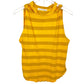 We the Free People mandarin orange The Twist striped Tank top XS shirt NEW $48