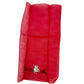 vintage red Lipstick Hanky embroidered duck with blue hat & collar 7" x 13"
