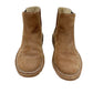 L.L.Bean brown Stonington Chelsea women's 7 M shoes nubuck leather booties