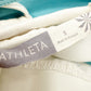 Athleta light blue & white Tank Top adjustable criss cross straps women's SMALL
