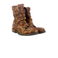A.S.98 brown camouflage Traver leather Boots women's EU 37 shoes mid-calf