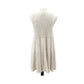 new Waterfall Ruffle sweater Dress by Free People oatmeal neutral women's SMALL