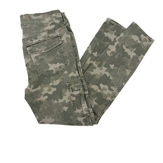 Eddie Bauer green camo denim Skinny Jeans women's size 6 small