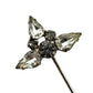 vintage rhinestones 2.5" long jewelry PIN screw-on hat collar lapel Stick Pin