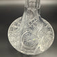 15" crystal cut glass Decanter & Stopper | vintage barware
