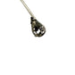 vintage rhinestones 2.5" long jewelry PIN screw-on hat collar lapel Stick Pin