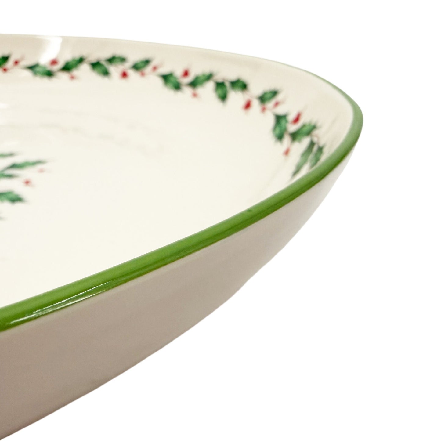 Large Round Christmas Serving Bowl | Lenox Holiday
