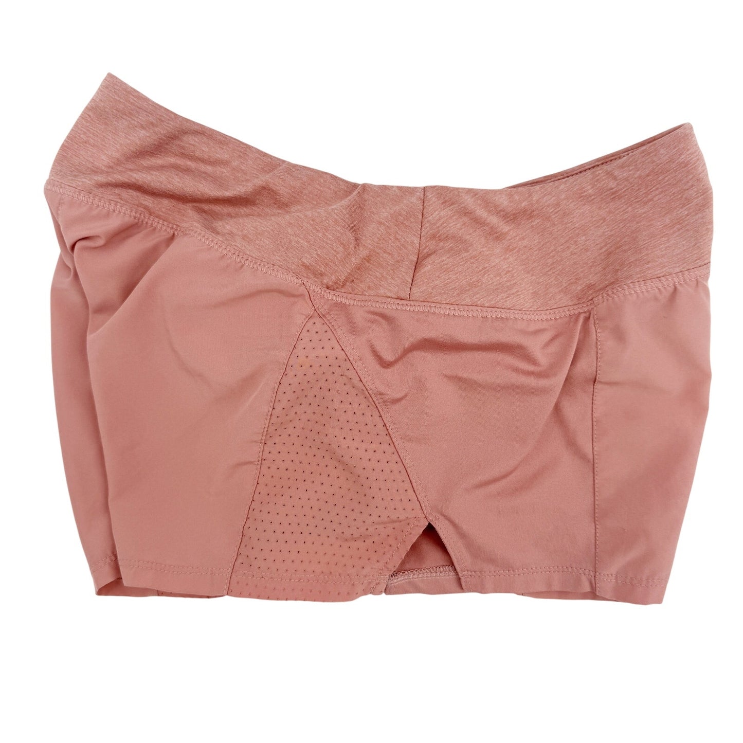 Nike blush pink Running 3" inseam Shorts women's SMALL built in brief workout