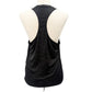 Adidas black with white logo Tank Top women's MEDIUM athletic workout wear