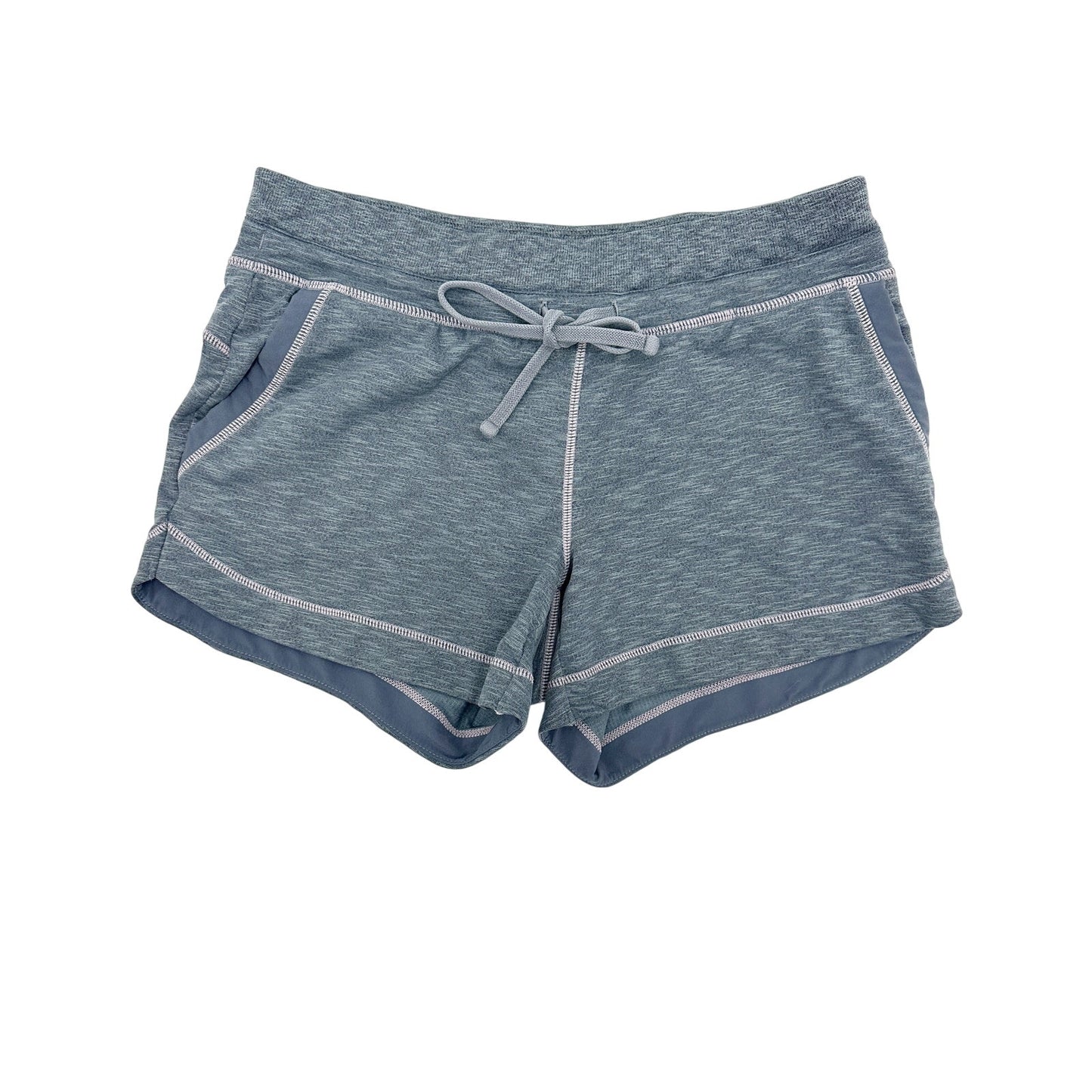 Athleta short Shorts heather blue women's SMALL athleisure workout active wear