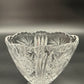 9" Footed Vase | lead crystal glass