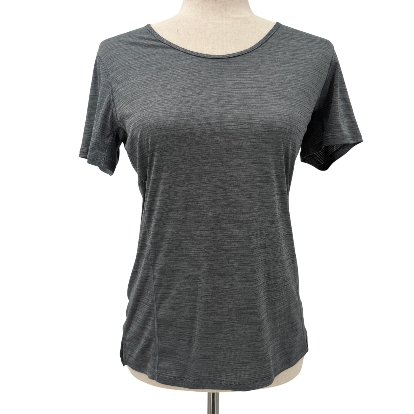 gray blue Patagonia Shirt Top women's SMALL Capilene Cool Lightweight quick dry