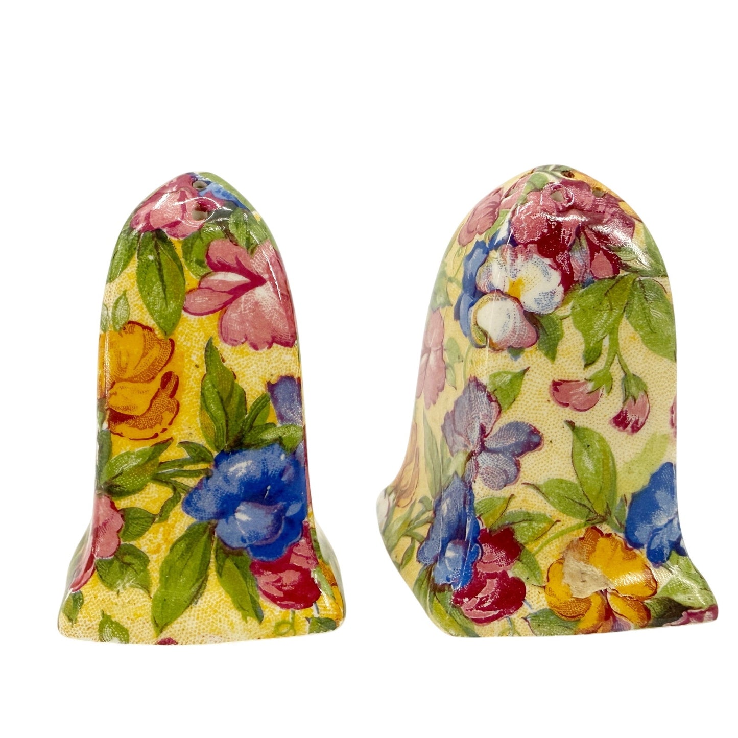 Sweet Pea floral Salt & Pepper Shakers | Royal Winton