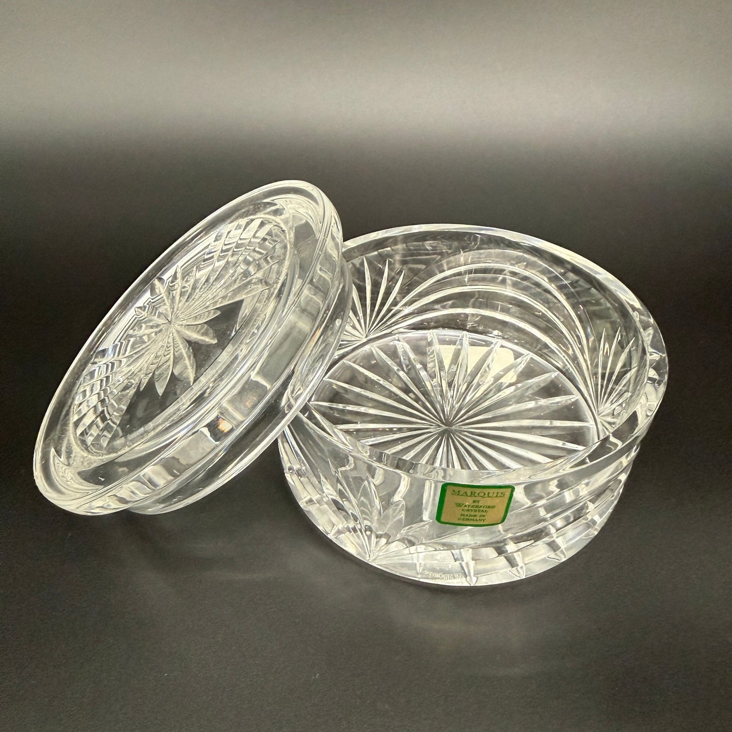 Calais Round Box & Lid | Waterford Crystal